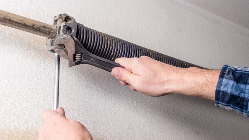 what do companies do during a garage door inspection 